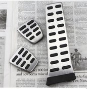 Resim Dianziye Klasik Araçlar İçin Manuel Gaz Fren Pedal Seti - Modern, Kia K Serisi Ve Suv Modelleri İçin 3 Parça 