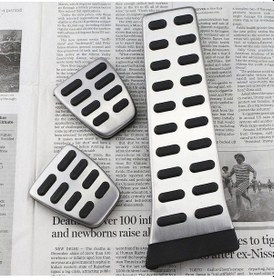 Resim Dianziye Klasik Araçlar İçin Manuel Gaz Fren Pedal Seti - Modern, Kia K Serisi Ve Suv Modelleri İçin 3 Parça 