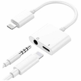 Resim POWERMASTER RC12 IPHONE 7-8-PLUS-X SERİSİ LIGHTNING 3.5MM KULAKLIK + ŞARJ ÇEVİRİCİ ADAPTÖR 