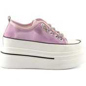 Resim Guja Kadın Kalın Taban Taş Bağcıklı Sneaker 