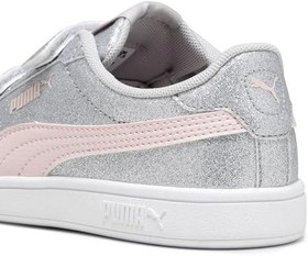 Resim PUMA PumaSmash 3.0 Gliz Glam V PS Spor AyakkabıKız Çocuk 