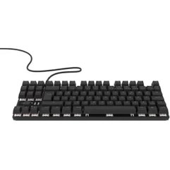 Resim Erdo Ticaret Mekanik Switch 19 Mod Rgb Kablolu Tkl Oyun Klavyesi (Kırmızı Switch) 