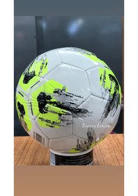 Resim Dikişli Sarı Futbol Topu A Kalite 5 Numara 