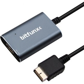 Resim 3C Store Bir Ps2'yi Bitfunx Tarafından Modern Bir Tv'ye Bağlamak Için Rgb/bileşen Anahtarı Dahil Sony Ps2 Için HDMI Uyumlu Adaptör Kablosu (Yurt Dışından) 