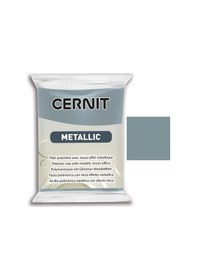 Resim Cernit Metallic Polimer Kil 56G 167 Steel 