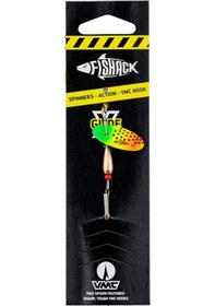 Resim Döner Kaşık - Fishack Glidex - Gökkuşağı Xd - 3,6g - No:2 