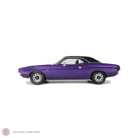Resim 1:12 OTTO 1970 Dodge Challenger R/T Plum Crazy 1500 Limitli 