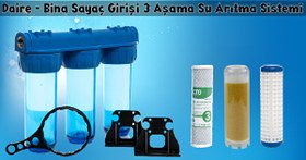 Resim Sulook Bina Daire Girişi 10" Tortu Kireç Ve Klor Önleyici 