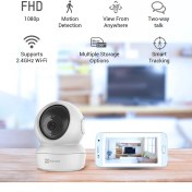 Resim Ezvız Ty1 2mp Akıllı Wi-Fi Yatay ve Dikey Hareketli Kamera 