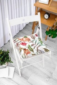 Resim RealHomes Real Homes Dijital Baskılı Pofidik Sandalye Minderi, Poffi-926 