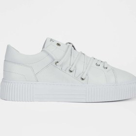 Resim Kemal Tanca Tamer Tanca Erkek Hakiki Deri Beyaz Sneakers & Spor Ayakkabı 
