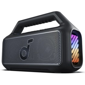 Resim Soundcore by Anker Boom 2 Bluetooth Hoparlör, 24 Saat Çalışma Süresi, 80W, RGB, 2.1 Stereo, IPX7, BassUp 2.0, Özelleştirilebilir EQ, 