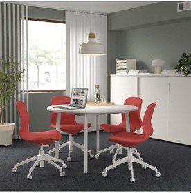 Resim Toplantı Masası, Beyaz, 120x75 Cm Beyaz 