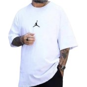 Resim Amor Man Oversize Salaş Kesim Dirsek Kol Güneş Korumalı Pamuk Yeni Stil Outdoor Erkek Spor Tşört 