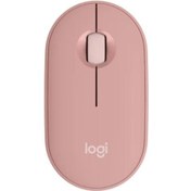 Resim Logitech M350s Pebble 2 Kablosuz Sessiz Kompakt Mouse - Pembe 910-007014 