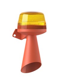 Resim Mesan Led Multifonksiyon 10 Ses Borulu Siren Turuncu 110-230vac Ms 5840.3.110-230vac 