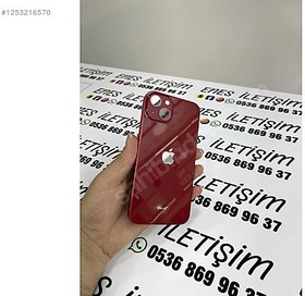 Resim Apple iPhone 13 İkinci El YD | 256 GB | Kırmızı 