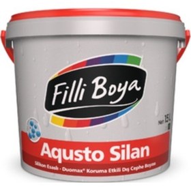 Resim Filli Boya Aqusto Silan Silikonlu Dış Cephe Boyası 15 Lt 15 LT 
