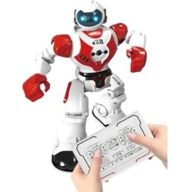 Resim 16 Fonksiyonlu Şarjlı Uzaktan Kumandalı Robot - Ses ve Işık Efektli 
