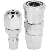 Resim Jeemson Hızlı Bağlantı Elemanı, Alüminyum Çelik, Otomatik Kilitleme, Hafif, Tek Elle Kullanım, Korozyona Dayanıklı, 2 Adet 