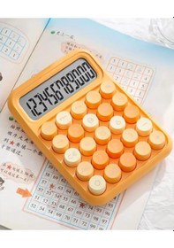 Resim Runzon Renkli Elektronik Hesap Makinesi Turuncu Rz817 Turuncu 