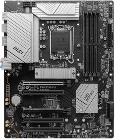 Resim Msı Pro B760-p Iı Ddr5 7200mhz 1xhdmı 1xdp 2xm.2 Usb 3.2 Atx 1700p 12. / 13. Ve 14. Nesil İşlemci Uyumlu 