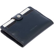 Resim Lacivert Deri Unisex Kredi Kartlık - S1KK00001653-O15 