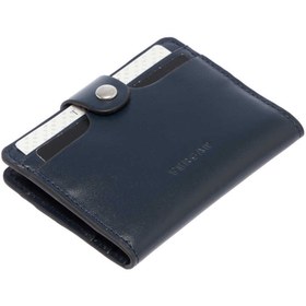 Resim Lacivert Deri Unisex Kredi Kartlık - S1KK00001653-O15 