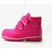 Resim Pinky Pinky Deri Pembe Kız Bebek Çocuk Bot 