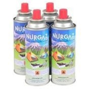 Resim Nurgaz 4 Adet Ng207 220 Gr Valfli Lpg Kartuşu 