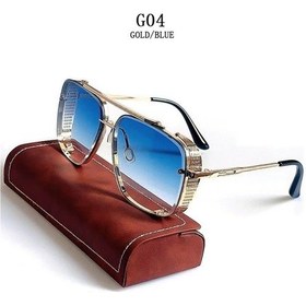 Resim Zuıdıd Vintage Steampunk Güneş Gözlüğü - Erkek Ve Kadın İçin Retro Kare Tasarım Chınawhıteother51 Gri 