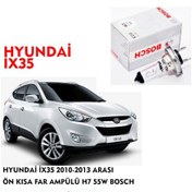 Resim HYUNDAİ İX35 2010-2013 ARASI ÖN KISA FAR AMPÜLÜ H7 55W BOSCH 