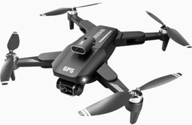 Resim 4K HD Kameralı Katlanabilir Drone Engel Tanıma Canlı Görüntü Aktarımı Uzaktan Kumandalı Uzun Menzil (Siyah) 