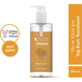 Resim Pure choice yüz ve vücut için temizleme yağı 200 ml 