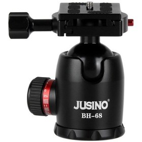 Resim Jusino BH-68 Profesyonel 15 KG Taşıma Kapasiteli Tripod Kafası Jusino