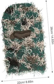 Resim VALICLUD örme yüz maskesi kayak maskesi Sıcaklık maskesi Yüz Maskesi Bere bisiklet baş örtüsü sürme maskesi kar maskesi erkekler için baş örtüsü bisiklet malzemeleri polyester Camouflage 