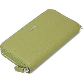 Resim Yeşil Deri Kadın Cüzdan - S1CB00005734-G8Z 