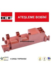 Resim Icf Ankastre Ocak Çakmak Trafo Ateşleme Jeneratörü Manyeto Bobini - 368070808 