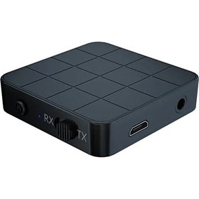 Resim HUA3C Bluetooth 5.0 Ses Verici Alıcı 3.5 mm Kablosuz Ses Adaptörü (Yurt Dışından) 