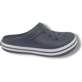 Resim Cflex 22233 Unisex Siyah Beyaz Siyah Sabo Terlik Sandalet 