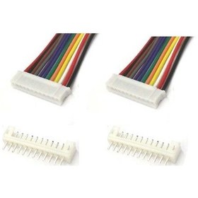 Resim 5 Adet 2mm 12 Pin Çift Taraflı Jst Ph Konnektör 10cm Kablolu 