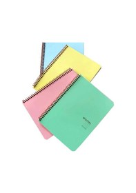 Resim Keskin Color Defter Pp Kapak Spiralli Pastel Note A4 60 Yaprak Kareli 