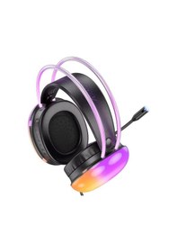 Resim Hoco W109 RGB Kablolu Oyuncu Kulaklığı 