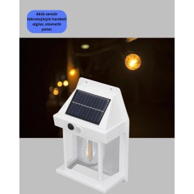 Resim Tp Buğz IP65 Su Geçirmez Güneş Paneli Dış Mekan Lamba 