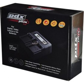Resim Pdx Sony F970-F770-F980 Batarya Için 2'li Şarj Cihazı 