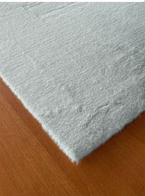 Resim Prizma Halı Comfort Peluş İpek Gri 