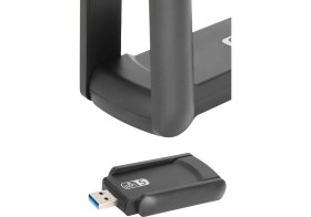 Resim Eco Lounge Mbps Wifi Alıcı Kablosuz Wifi Adaptörü Çift Band Çift Antenli 