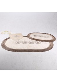 Resim Shems Vizon 6 Prç Kirli Çamaşır Sepeti Seti + Banyo Paspası Seti Diğer 