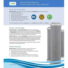 Resim Ltf Water Kx Matrıkx 10 Inç Cto® Blok Karbon Filtre (405534630) 