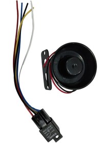 Resim Genel Markalar TURUNCU TAKİP BUZZER SİREN 12V 20W 6 SESLİ 4.8CM 